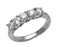 1.00 cttw Round Diamonds Band LIFETIME WARRANTY