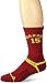 Strideline NCAA Georgia Bulldogs Premium Athletic Crew Socks, Red, One Size