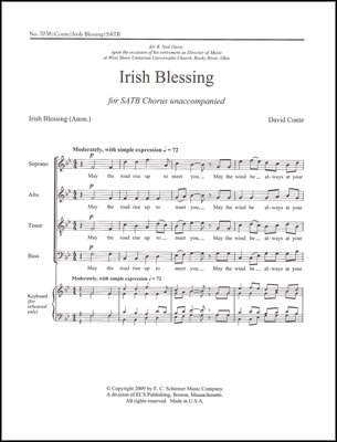 Irish Blessing Sheet Music