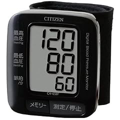 シチズン 電子血圧計 手首式 CH-650F-BK ブラック CH-650F-BK