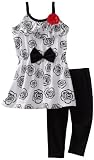Young Hearts Girls 4-6x 2 Piece Floral Legging Set