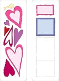 Cuttlebug 2-Inch By 6-Inch Hearts and Stamps Dies