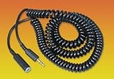 3.5mm Stereo Jack to Socket Headphone Extension Coiled 4m
