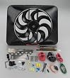 Flex-a-lite 185 Black Magic Xtreme Black 15 Fan