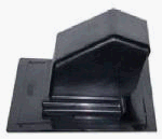 Northwest Metal #559427 4 Black Roof Stem Vent