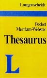 Langenscheidts Merriam-Webster Pocket Thesaurus