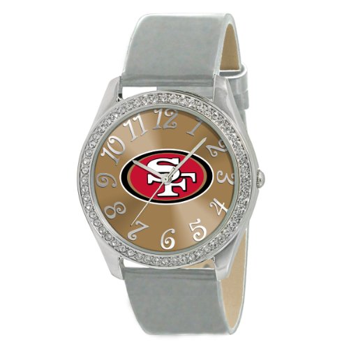 Game Time Women's NFL-GLI-SF Glitz Classic Analog San Francisco 49'ers Watch