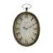 21" Distressed Oversized Pocket Watch Style Roman Numeral Wall Clock