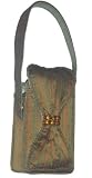 Nicole Miller Pinch Flap Universal Cell Phone Carry Case with Hand Strap, Green Stripe