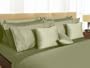350 Thread Count Egyptian Cotton Sateen Extra Deep Pocket Sheet Set Meadow Green King Meadow Green