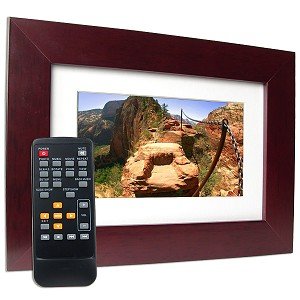 7-Inch LCD Digital Photo Frame (Wood Grain)