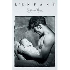 Black & White L'enfant Akt Erotik Poster schwarz-weiss Foto Vater mit Baby sixpack 61x91,5 cm