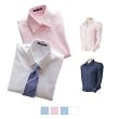 Devon & Jones - Blue Ladies Advantage Elite Pinpoint Oxford (D605W)
