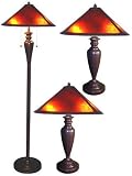 Americana 3-pc. Mica Lamp Set