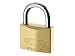 ABUS    65/40 BRASS PADLOCK