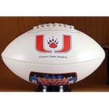 "YOUR PHOTO Football Regulation Size. Great for game balls, gifts, coaches, players, fans, awards, contests, graduations, seniors, leagues, high school, college, varsity, holidays, parents, trophies, clubs. Print pictures, individuals, teams, logos."