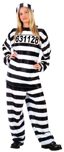 Adult Jailhouse Honey Halloween Costume - Adult Std.