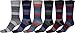 Sakkas Men's Classic Patterned Dress Socks Value 6-Pack