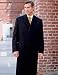 Apparel : Men's Full Length Overcoat in Pure Cashmere