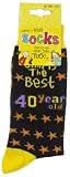 Simply The Best 40 Year Old Socks