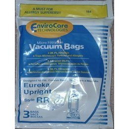 Eureka Style Rr Vacuum Bags Microfiltration with Closure - 3 Pack