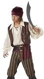 New Kids Boys Costume Pirate Buccaneer Raider Outfit L Boys Large (Sizes 10-12)