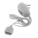 GTMax White Rapid Home Travel Power Charger with Blue LED for Apple iPhone 1st Generation / iPhone 3G / iPhone 3G S, iPod Nano 1st, 2nd, 3rd, 4th 5th Generation,Touch 1st, 2nd, 3rd Generation, Video, Classic