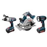 Bosch CPK31-36 36-Volt Circular Saw/Hammer Drill Driver/Flashlight Combo Kit