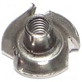 8-32 x 1/4 Pronged Tee Nut (10 pieces)