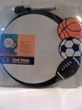 Quartet Cool Foam Dry Erase Board Sports Theme Basketball, Soccer and Football # dry erase board quartet
