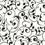 Virtu Black Contact Paper-24ft