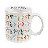 Vandor 12-Ounce Decal Mug, The Beatles Help