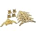 9 Brass Clock Spandrel Column Holders Dial Corners Part