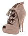 Betsey Johnson Women's Luvey Boot,Taupe Suede,6 M US