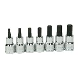 WILLIAMS 3/8 DR HEX BIT SOCKET SET 7 PCS (31904) 3/8"ドライブ ヘックスビットソケットセット 7個 JHW31904