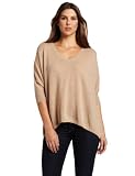 Minnie Rose Women's Cashmere Pow Wow Pullover Sweater