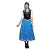 Disguise Women's Frozen Anna Traveling Deluxe Costume