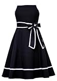 Rare Editions Girls 7-16 Black Crepe Dress