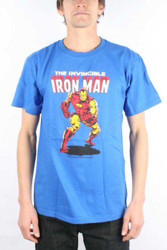  Men's Marvel Comics Iron Man Invincible T-shirt