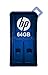 HP v165w 64GB USB 2.0 Flash Drive - Blue - P-FD64GHP165-GE
