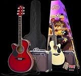 SX EAG1K/LH/TWR Acoustic Electric Package Red