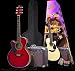 SX EAG1K/LH/TWR Acoustic Electric Package Red