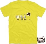 LASKA COMIX DESIGN exclusive on ShirtzShop - GOOD BETTER BEST SUMO RINGER RINGEN T-Shirt Gelb XXXL