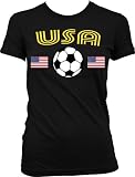 USA Soccer Juniors T-shirt, United States of America National Pride Juniors Shirt
