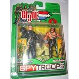 GI Joe Spy Troops Night Force 2 pack Cross Hair and Nunchuck Action Figures