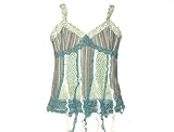 Toddler Girls Stripe Crochet Lace Tank Top Size X Small 6