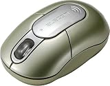 ELECOM 27MHz帯USB接続スロットインレシーバ KUNACマウス シャンパンゴールド M-D8URCG