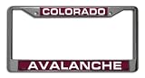 NHL Colorado Avalanche Laser Chrome Frame