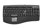 Adesso WIN-TOUCH 107-Key Black PS/2 Keyboard with Glidepoint Touchpad ( WKB-120PB )