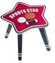 Sports Star Wooden Foot Stool